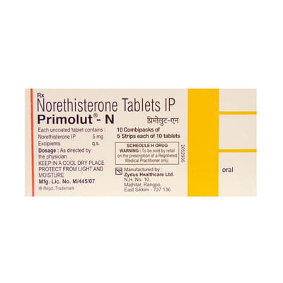 प्रिमोंट एन 5एमजी 10 टैबलेट की स्ट्रिप