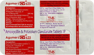 Agumerz Cv 625mg Strip Of 10 Tablets