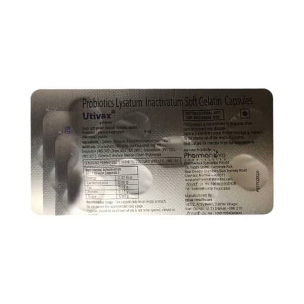 Utivax Strip Of 10 Capsules
