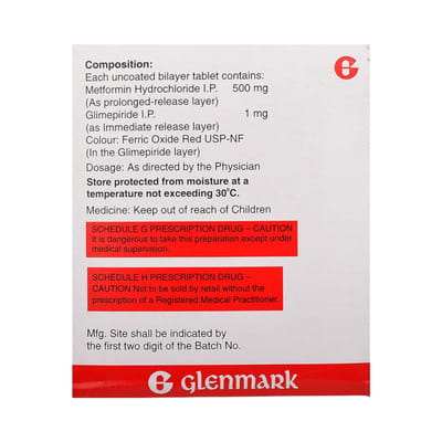 Glimulin 0.5mg Mf Strip Of 15 Tablets