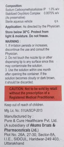 Osmotear Ds Bottle Of 10Ml Eye Drops