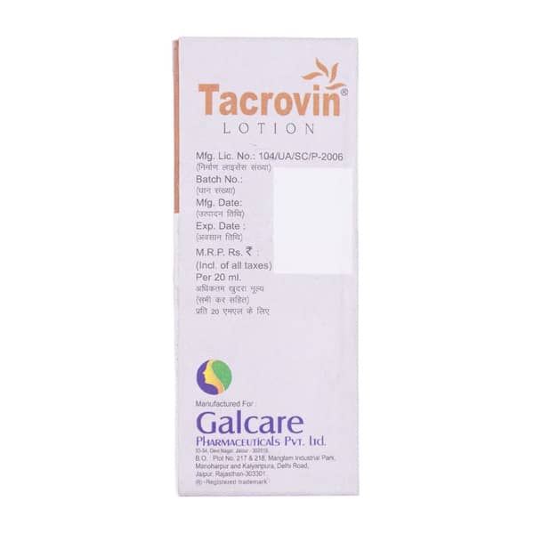 Tacrovin Bottle Of 20Ml Lotion