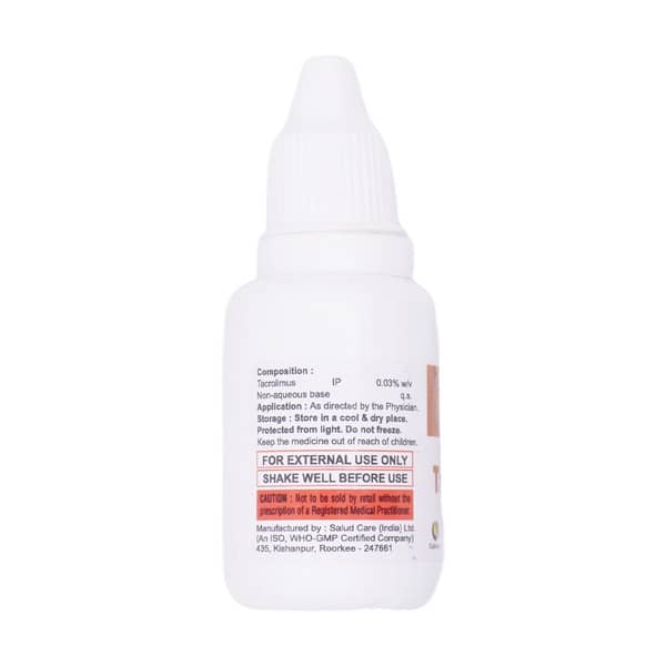 Tacrovin Bottle Of 20Ml Lotion