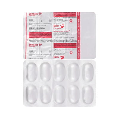 Zencast Sp Strip Of 10 Tablets