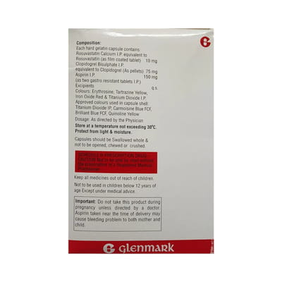 Razel Gold 10/150/75mg Strip Of 15 Capsules