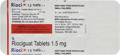 Rioci 1.5mg Strip Of 10 Tablets