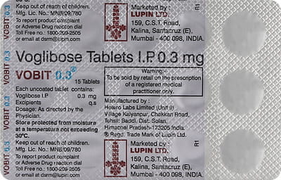 Vobit 0.3mg Strip Of 15 Tablets