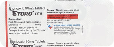 Etoro 90mg Strip Of 10 Tablets