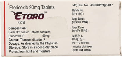 Etoro 90mg Strip Of 10 Tablets