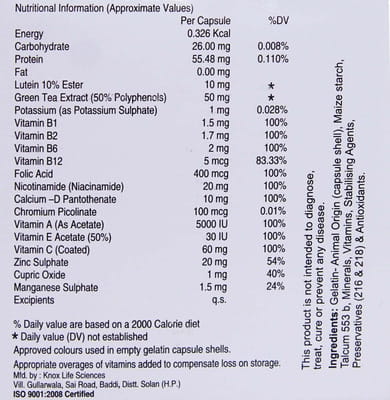 Vitency Strip Of 10 Capsules
