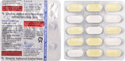 Vogloyd 3d 2.3mg Forte Strip Of 15 Tablets