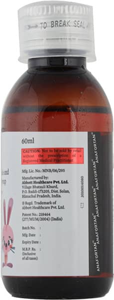 Anafortan Bottle Of 60ml Syrup