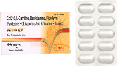 Mito Q7 Strip Of 10 Tablets