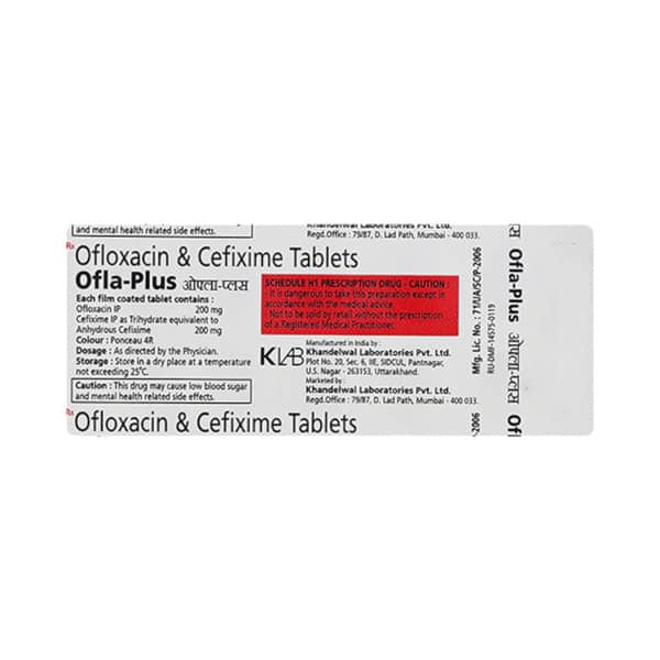Ofla Plus Strip Of 10 Tablets