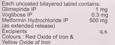 Vogloyd 3d 1.3mg Strip Of 15 Tablets