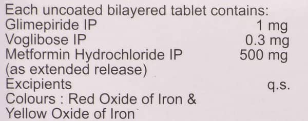Vogloyd 3d 1.3mg Strip Of 15 Tablets