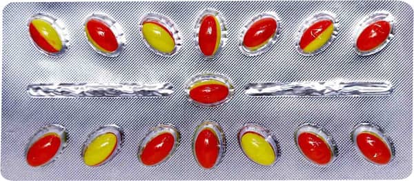 Aycal Cz Strip Of 15 Capsules