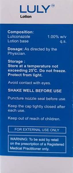 Luly 1% Bottle Of 30ml Lotion