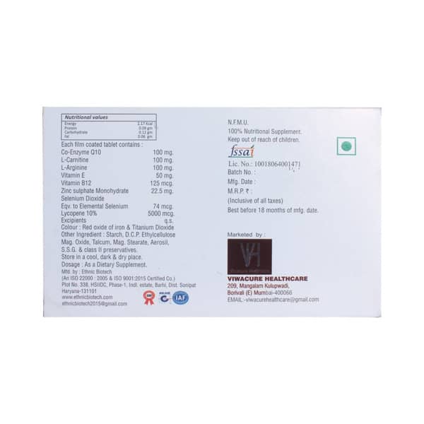 Vistaq10 Strip Of 10 Tablets