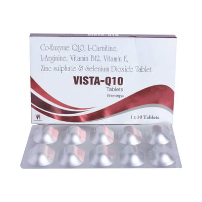 Vistaq10 Strip Of 10 Tablets
