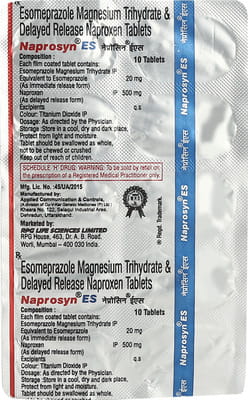 Naprosyn Es Strip Of 10 Tablets