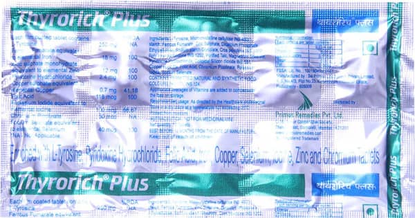 Thyrorich Plus Strip Of 10 Tablets