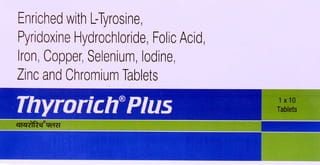Thyrorich Plus Strip Of 10 Tablets