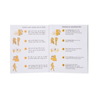 Goldcal Alen Strip Of 4 Tablets