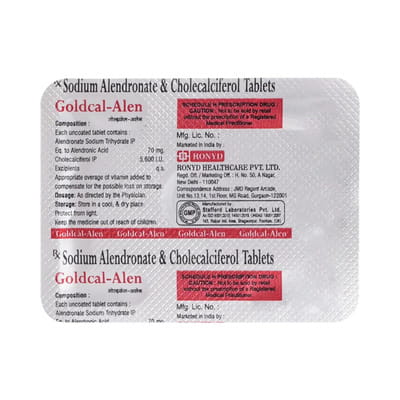 Goldcal Alen Strip Of 4 Tablets