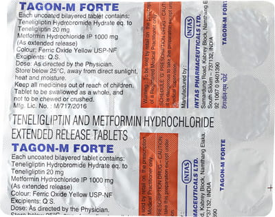 Tagon M Forte Strip Of 15 Tablets