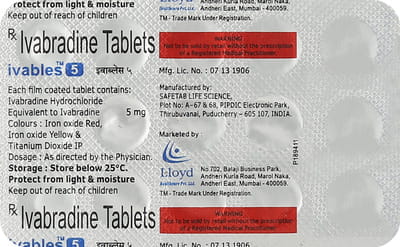 Ivables 5mg Strip Of 15 Tablets