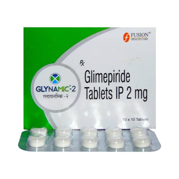 Glynamic 2mg Strip Of 10 Tablets