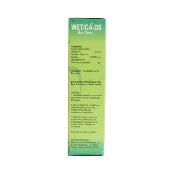 Wetica D S Bottle Of 10Ml Eye Drops