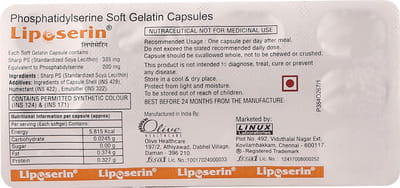 Liposerin Strip Of 10 Capsules