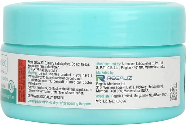Acnepad Jar Of 50 Soft Textured Pads