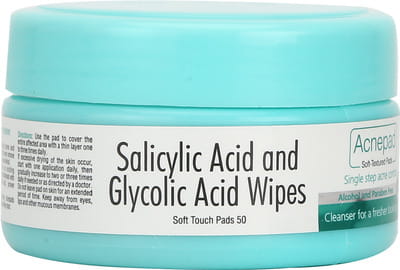 Acnepad Jar Of 50 Soft Textured Pads