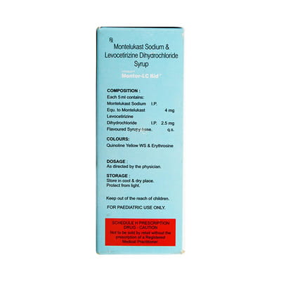 Montor Lc Kid Bottle Of 60ml Syrup