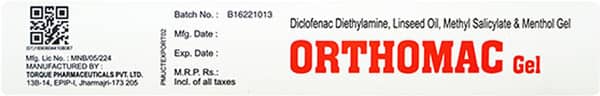 Orthomac Tube Of 30Gm Gel