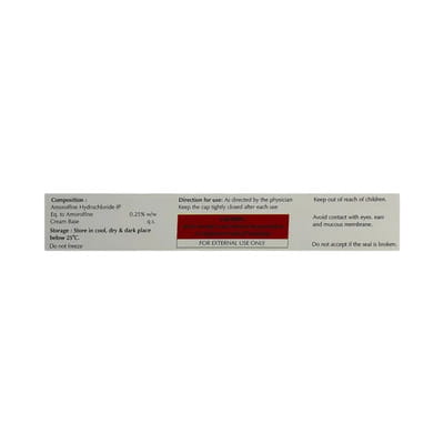 Amortive 0.25% Tube Of 10gm Cream