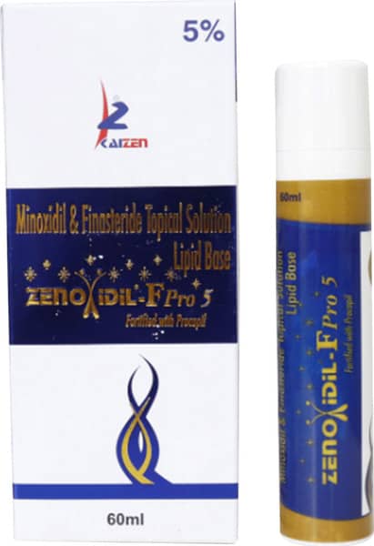 Zenoxidil F Pro 5% Bottle Of 60ml Solution