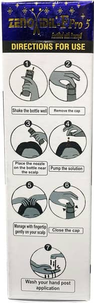 Zenoxidil F Pro 5% Bottle Of 60ml Solution