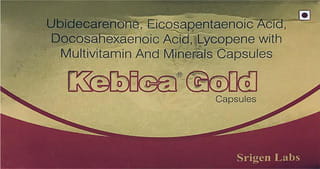 Kebica Gold Strip Of 10 Capsules