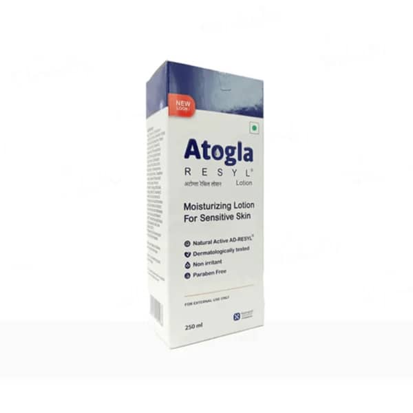Atogla Resyl Body Moisturizer For Sensitive Skin Bottle Of 250ml Lotion