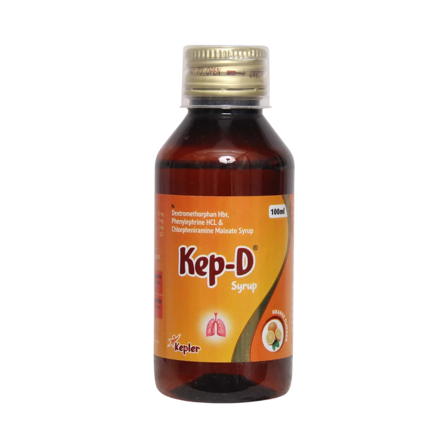 kep d orange flavour syrup