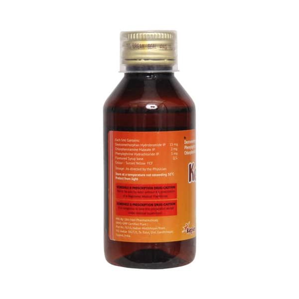 Kep D Orange Flavour Bottle Of 100ml Syrup