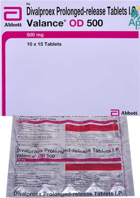 Valance Od 500mg Strip Of 15 Tablets