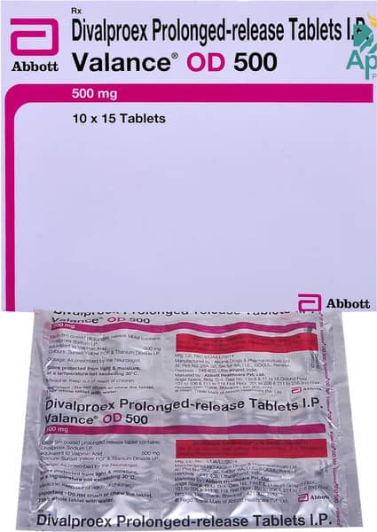 Valance Od 500mg Strip Of 15 Tablets