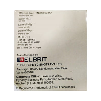 Glimibrit M 1mg Strip Of 15 Tablets