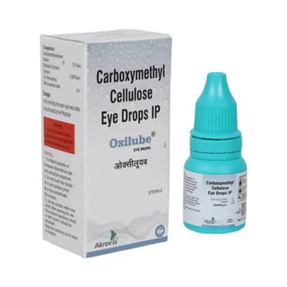 Oxilube Bottle Of 10ml Eye Drops