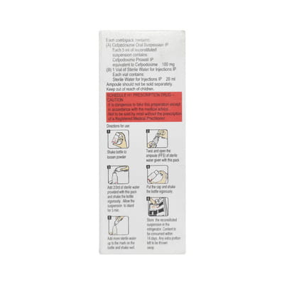 Foloup Ds 100mg Bottle Of 30ml Suspension